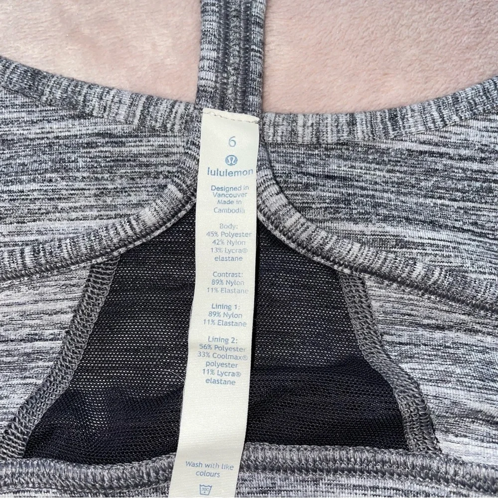 Lululemon sport bra size 6 - Picture 4 of 7